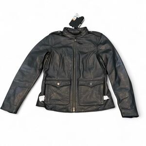 Harley-Davidson Women's Black Leather Jacket 🖤✨